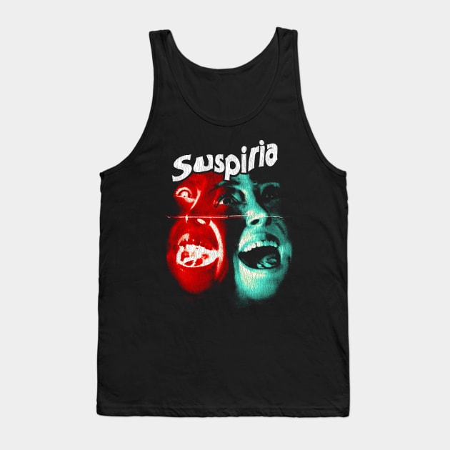 Suspiria Italian Horror Tank Top by sarsim citarsy